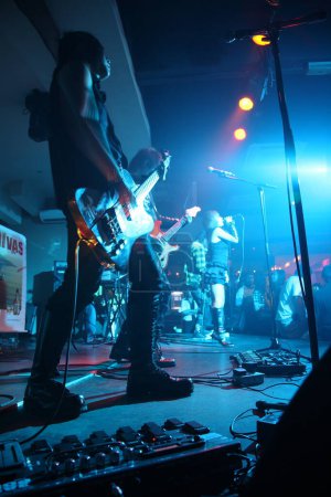 Foto de Concierto de Blur Rock en el escenario - Imagen libre de derechos