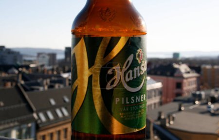 Foto de Cerveza Hansa, vista de cerca - Imagen libre de derechos