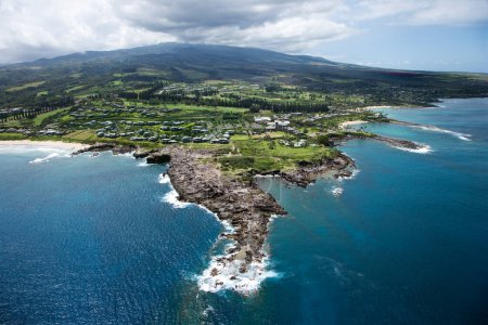 Foto de Vista real de la costa de Maui - Imagen libre de derechos