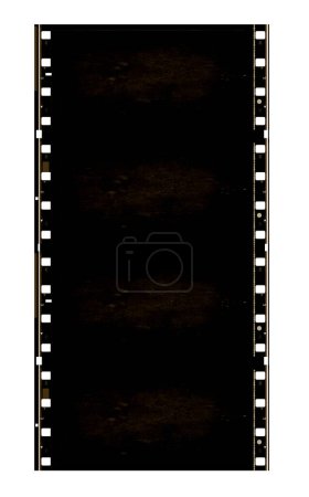 Foto de Película de 70 mm sobre fondo blanco - Imagen libre de derechos