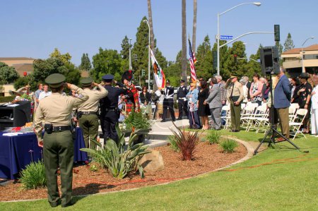 Photo for Ventura County Peace Officers Memorial service Thursday, May 22, 2008 - Royalty Free Image