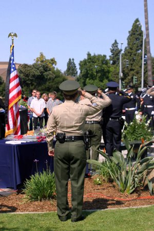 Photo for Ventura County Peace Officers Memorial service Thursday, May 22, 2008 - Royalty Free Image