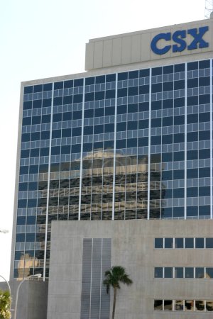 Photo for CSX Building at city at Florida - Royalty Free Image
