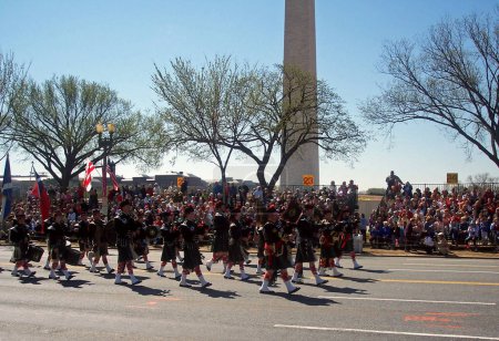 Foto de Desfile de flores de cerezo en Washington - Imagen libre de derechos