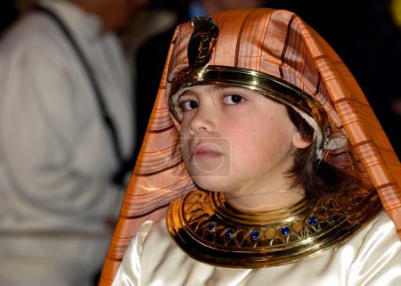 Téléchargez les photos : Vue du garçon Pharaon - en image libre de droit