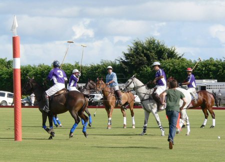 Photo for Polo Players in action - Royalty Free Image