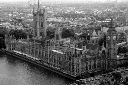 Foto de Big Ben y el Parlamento, Londres - Imagen libre de derechos