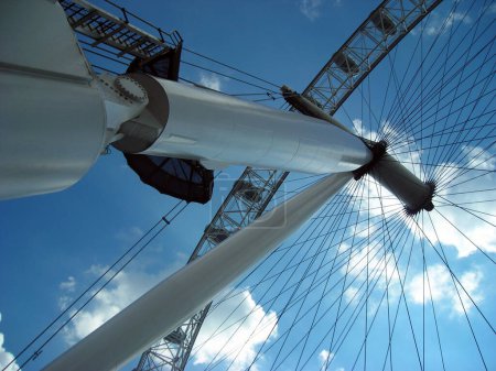 Téléchargez les photos : Oeil de Londres et ferris roue à Londres - en image libre de droit