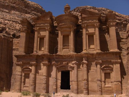 Foto de Monasterio Petra en Jordania - Imagen libre de derechos