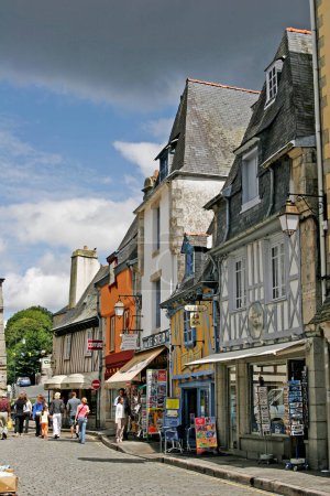 Photo for Quimper, old part of town, Brittany - Royalty Free Image