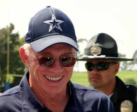Foto de Texas Cowboys Entrenamiento en el campo - Imagen libre de derechos