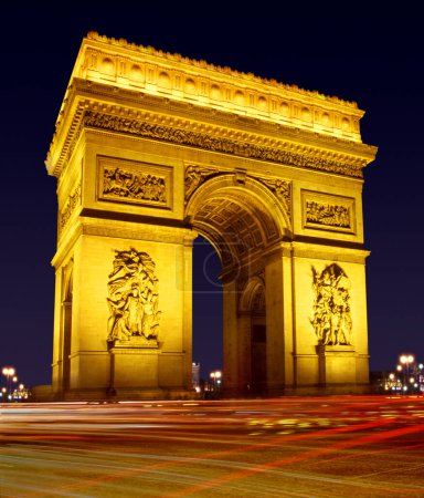 Téléchargez les photos : Arc de Triomphe France Europe Arc de Triomphe Place Charles - en image libre de droit