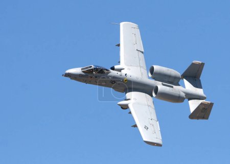 Photo for A-10 Thunderbolt plane in sky - Royalty Free Image