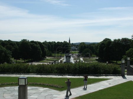 Téléchargez les photos : Vigeland Sculpture Park à Oslo - en image libre de droit