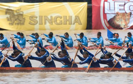 Photo for Long Boat Race Championship in Thailand - Royalty Free Image