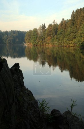 Téléchargez les photos : Lac des Ardennes - Belgique - en image libre de droit