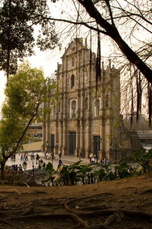 Foto de Ruinas de la Catedral de San Pablo, Macao - Imagen libre de derechos