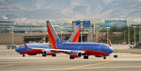 Foto de Southwest Airlines Las Vegas - Imagen libre de derechos