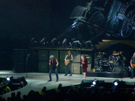 Photo for Photo from the concert on stage with acdc - Royalty Free Image