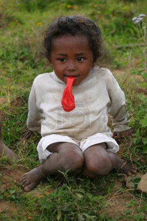 Foto de Linda niña malgache - Imagen libre de derechos