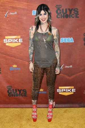 Téléchargez les photos : Kat Von D au 2e prix annuel Guys Choice de Spike TV qui s'est tenu aux Sony Pictures Studios à Culver City, Californie, États-Unis le 30 mai 2008. - en image libre de droit