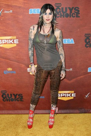 Photo for Kat Von D at Spike TV s 2nd Annual Guys Choice Awards held at Sony Pictures Studios in Culver City, California, United States on May 30, 2008. - Royalty Free Image