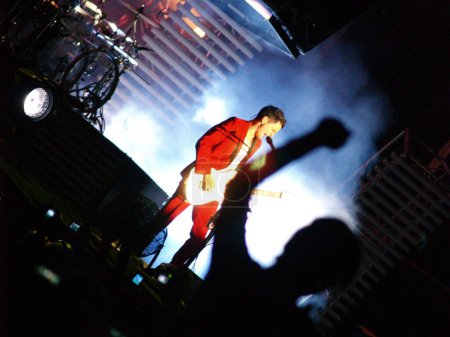 Photo for Muse performing live at the concert in Italy - Royalty Free Image