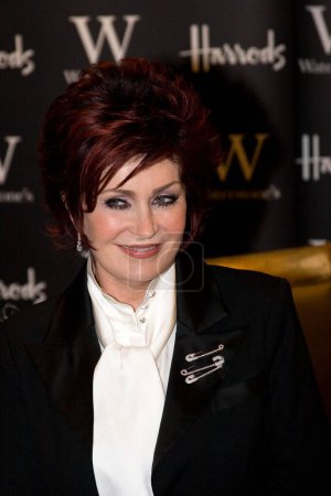 Photo for Sharon Osbourne signs copies of her autobiography 'Survivor: My Story - The Next Chapter' at Waterstones book store in Harrods, London, England - Royalty Free Image