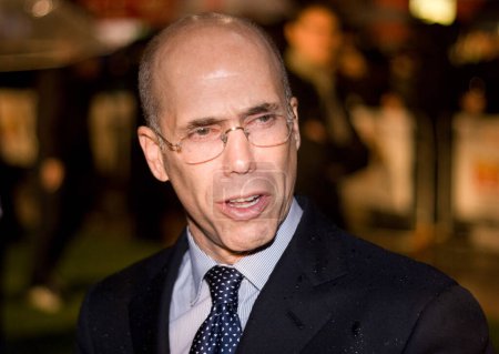 Photo for LONDON - DECEMBER 06: Jeffrey Katzenberg at the Bee Movie film premiere held at the Empire Leicester Square on December 6, 2007 in London, England. - Royalty Free Image