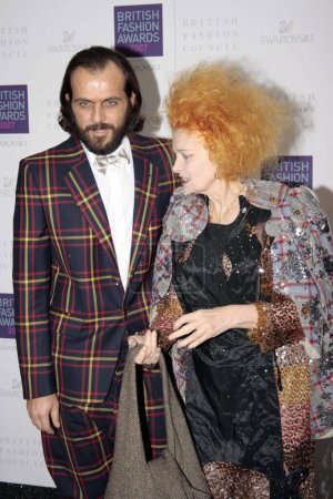 Foto de Vivien Westwood en los British Fashion Awards - Imagen libre de derechos