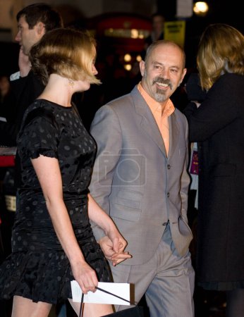 Photo for LONDON - NOVEMBER 27: Keith Allen and guest attends the World Premiere of 'The Golden Compass' at the Odeon Leicester Square on November 27, 2007 in London, England. - Royalty Free Image