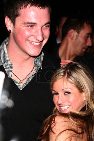 Photo for Nikki Grahame and Liam McGough, famous celebrities on popular event - Royalty Free Image