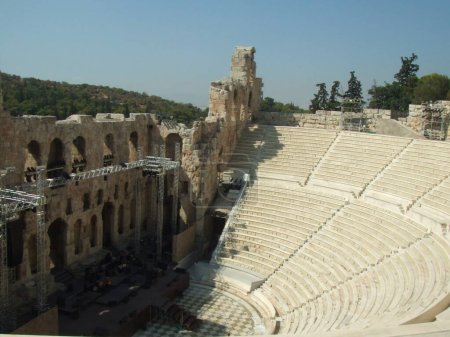 Photo for Odeion of Herodes Atticus in Greece - Royalty Free Image