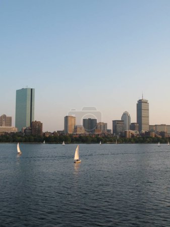 Téléchargez les photos : Boston Skyline aux États-Unis - en image libre de droit