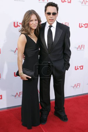 Photo for Susan Downey, Robert Downey Jr. Arrival at the 36th Annual AFI Life Achievement Awards, on June 12, 2008 at the Kodak Theater in Hollywood, CA, USA. - Royalty Free Image