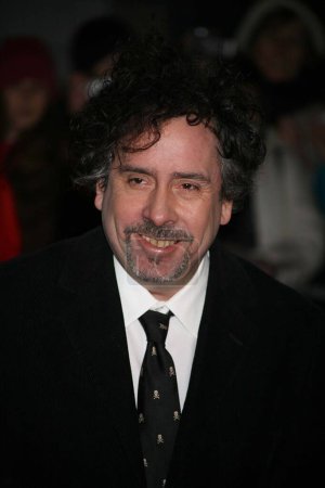 Photo for Tim Burton. Arrival at the European Premiere of 'Sweeney Todd' at the Odeon Leicester Square on January 10, 2008 in London, Uk - Royalty Free Image