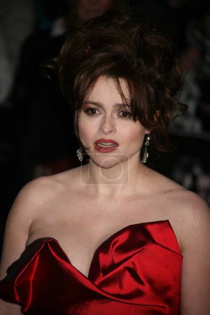 Photo for Helena Bonham Carter. Arrival at the European Premiere of 'Sweeney Todd' at the Odeon Leicester Square on January 10, 2008 in London, Uk - Royalty Free Image