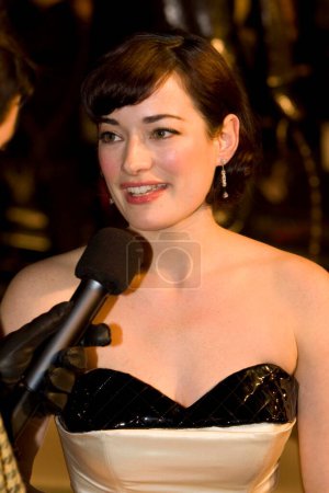 Photo for Laura Michelle Kelly. Arrival at the European Premiere of 'Sweeney Todd' at the Odeon Leicester Square on January 10, 2008 in London, Uk - Royalty Free Image