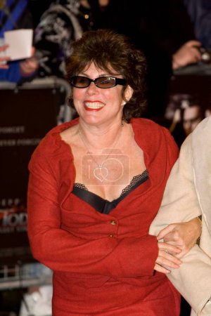 Photo for Ruby Wax. Arrival at the European Premiere of 'Sweeney Todd' at the Odeon Leicester Square on January 10, 2008 in London, Uk - Royalty Free Image