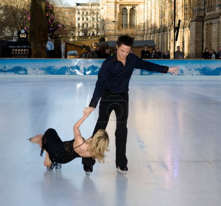 Photo for Gareth Gates attends the Dancing on Ice Press launch at the National History Museum on January 07, 2008 in London, England - Royalty Free Image