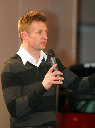 Photo for Alan McNish  celebrity at event on background - Royalty Free Image