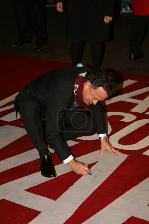 Foto de Tom Hanks, famoso famoso en un evento popular - Imagen libre de derechos