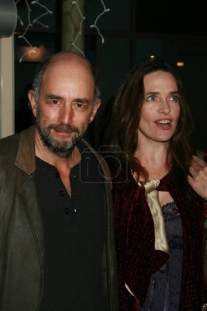 Photo for LOS ANGELES, CA. - JANUARY 15: Richard Scihiff and Sheila Kelley arrives at "The Air I Breathe" Premiere Hosted by H Magazine and Think Film at the ArcLight Theatre on January 15, 2008 in Los Angeles, California. - Royalty Free Image