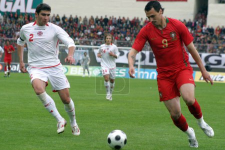Foto de Juego de fútbol Portugal Euro 2008 - Imagen libre de derechos