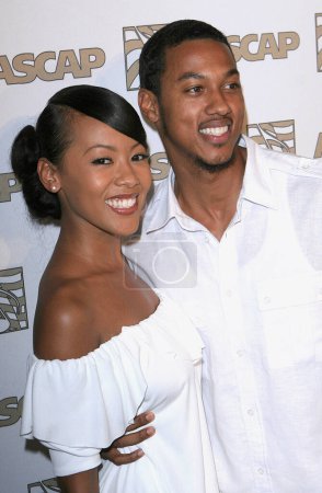 Photo for Denyce Lawton and Wesley Jonathan attends the 21st Annual Rhythm and Soul Music Awards at the Beverly Hilton Hotel on June 23, 2008 in Beverly Hills, California. - Royalty Free Image