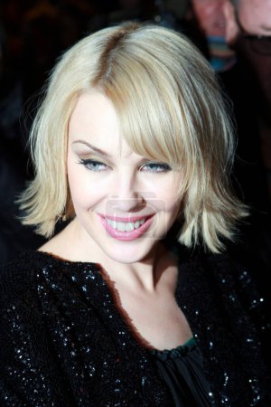 Foto de Kylie Minogue en la fiesta del Premio Kylies Brit - Imagen libre de derechos