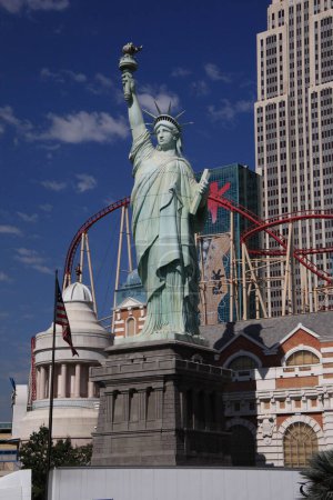 Foto de Las Vegas - New York Casino Hotel - Imagen libre de derechos