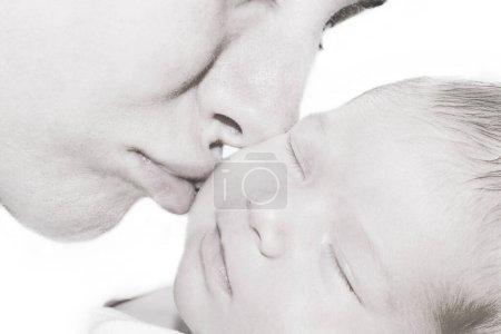 Foto de Madre y bebé recién nacido - Imagen libre de derechos