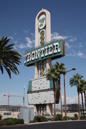Téléchargez les photos : Las Vegas - Frontier Hotel Marquee - en image libre de droit