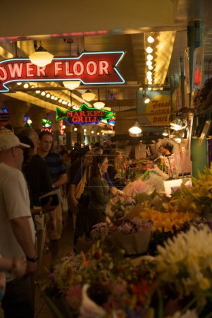 Téléchargez les photos : Pike Place Market aux États-Unis - en image libre de droit